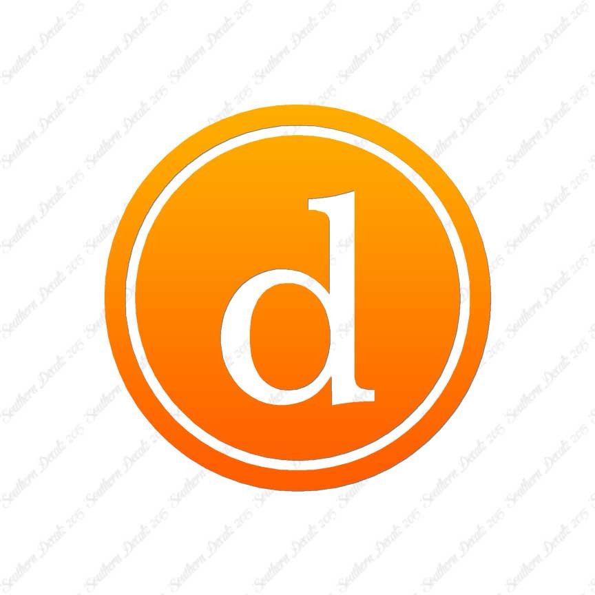 Typewriter Font D Initial