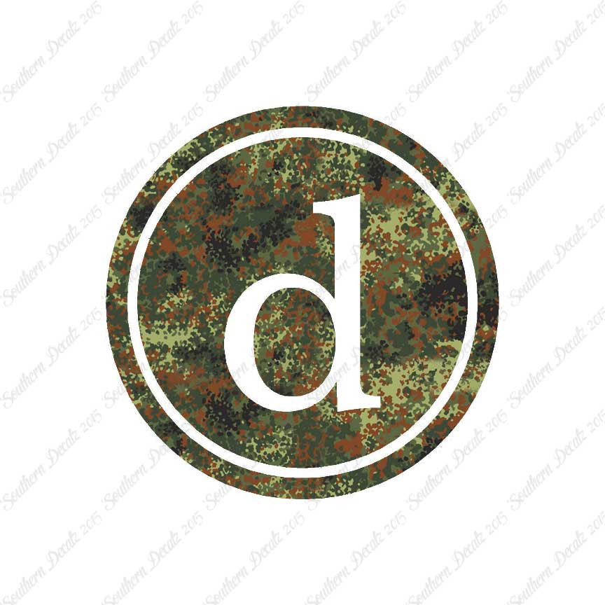 Typewriter Font D Initial