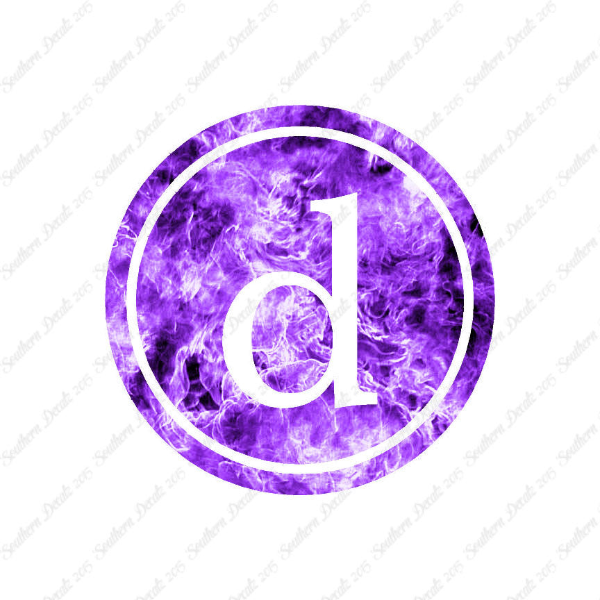 Typewriter Font D Initial