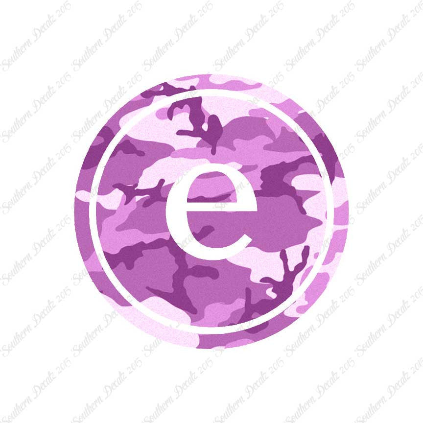 Typewriter Font E Initial
