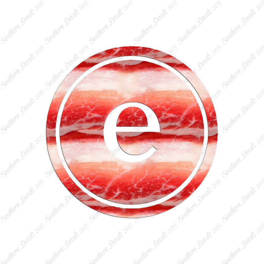 Typewriter Font E Initial