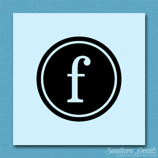 Typewriter Font F Initial