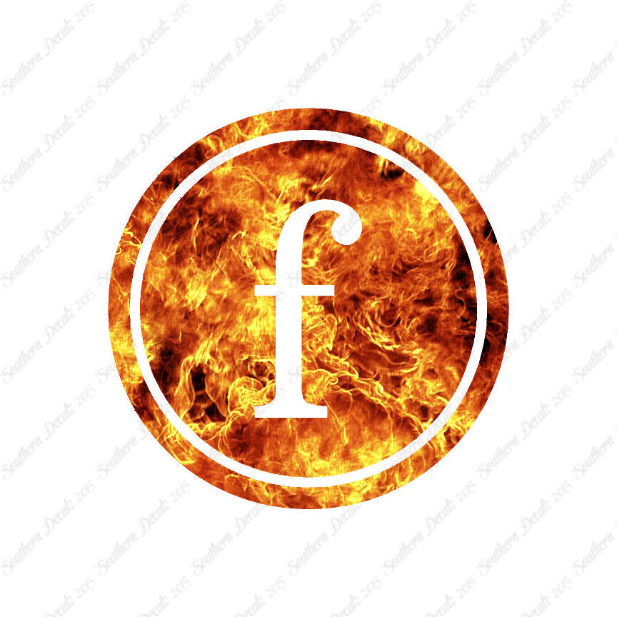 Typewriter Font F Initial