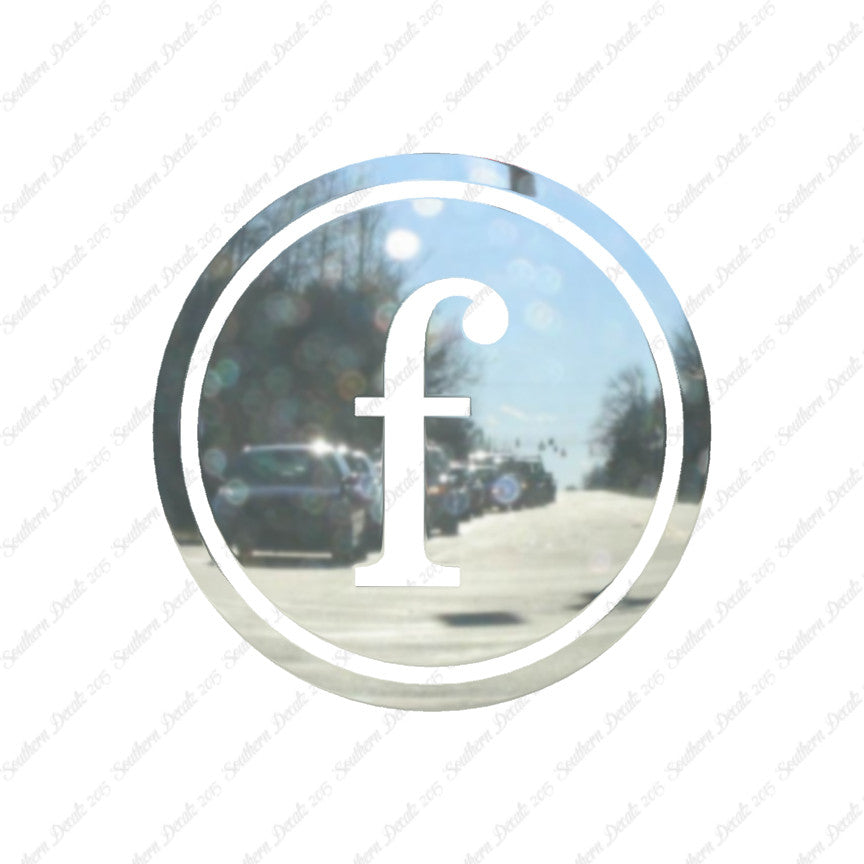 Typewriter Font F Initial