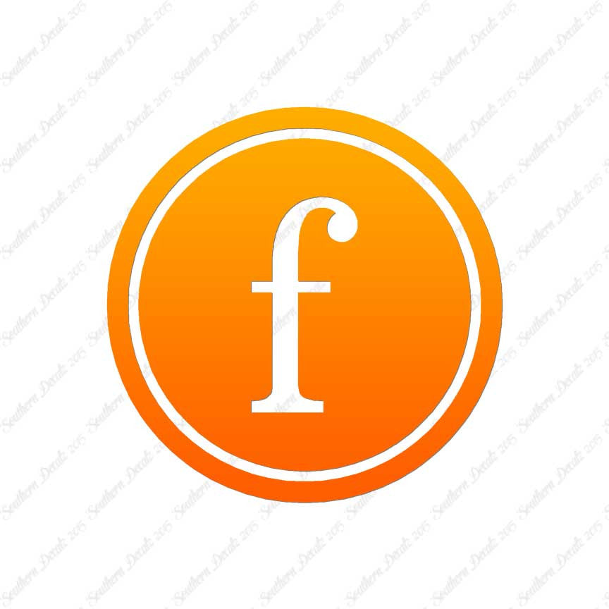 Typewriter Font F Initial
