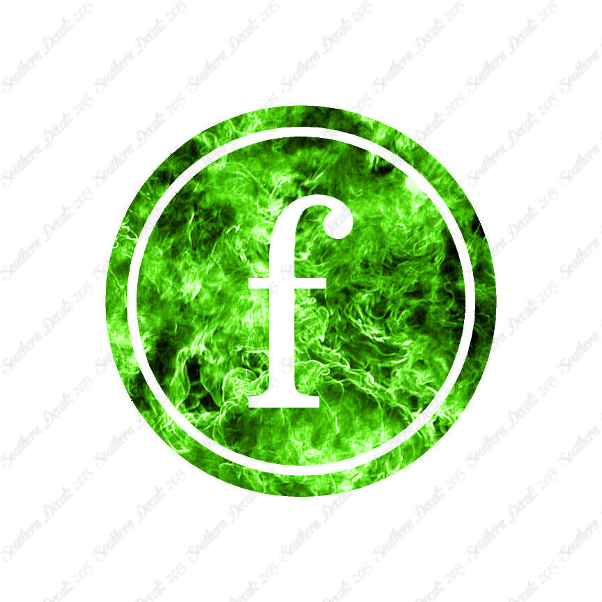 Typewriter Font F Initial