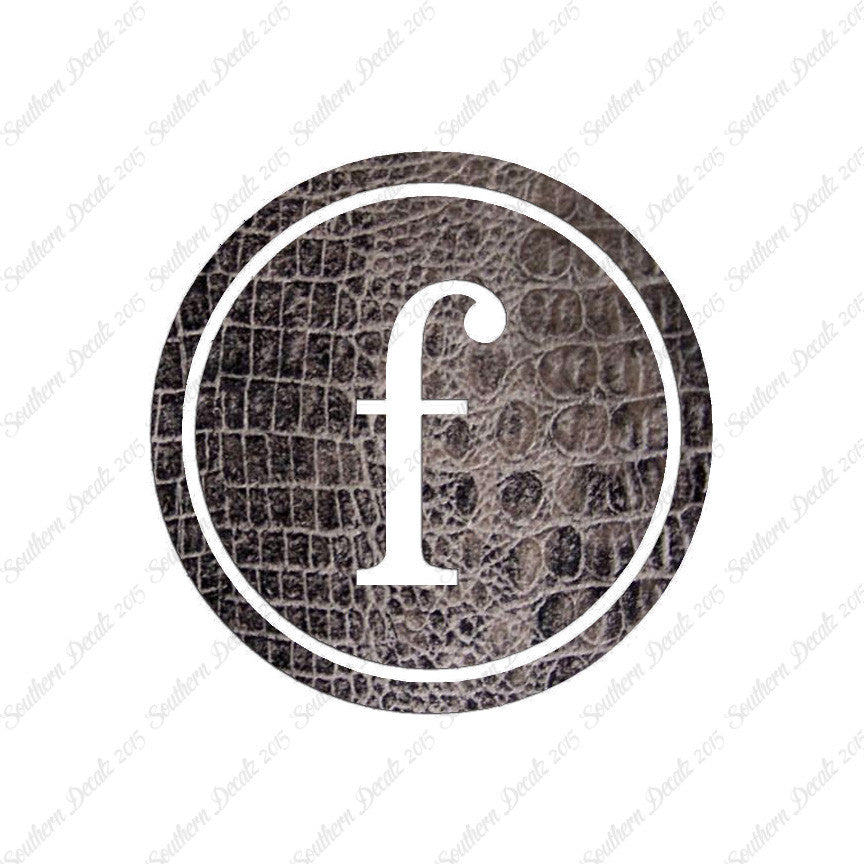 Typewriter Font F Initial