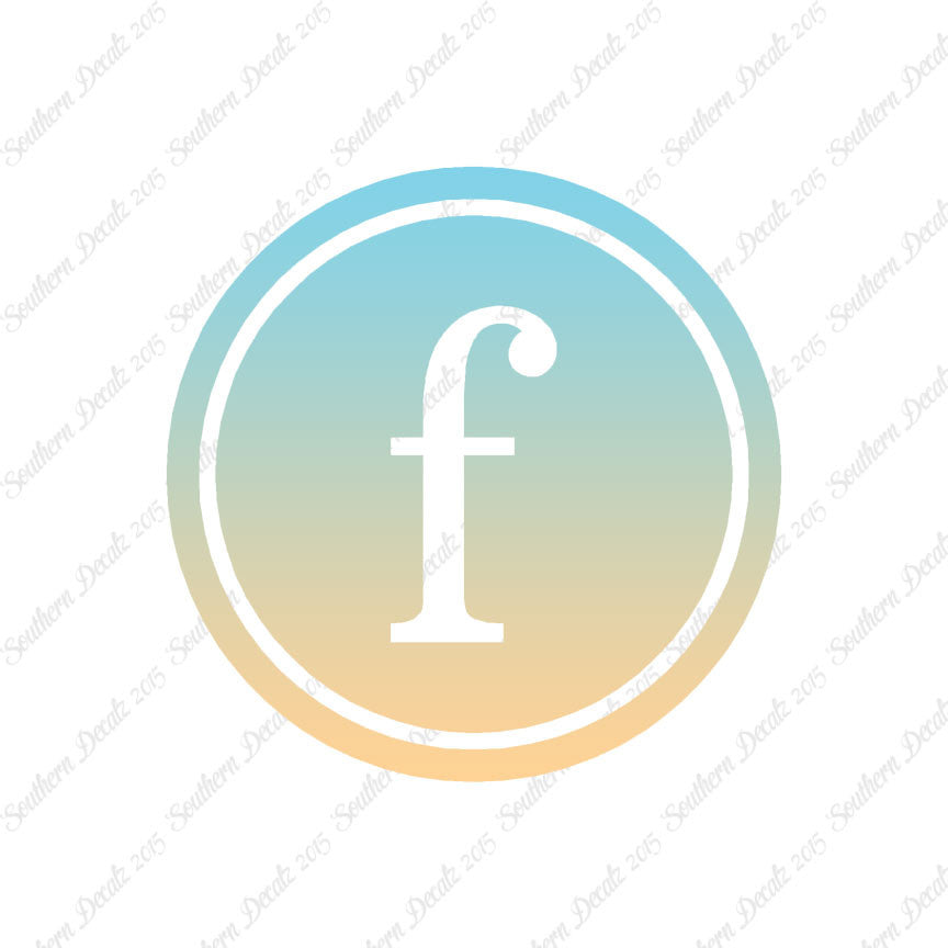 Typewriter Font F Initial