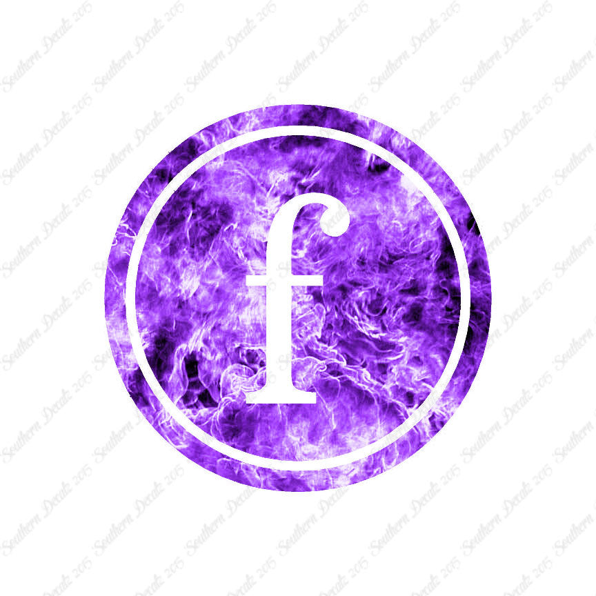 Typewriter Font F Initial