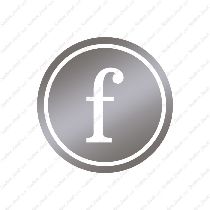 Typewriter Font F Initial