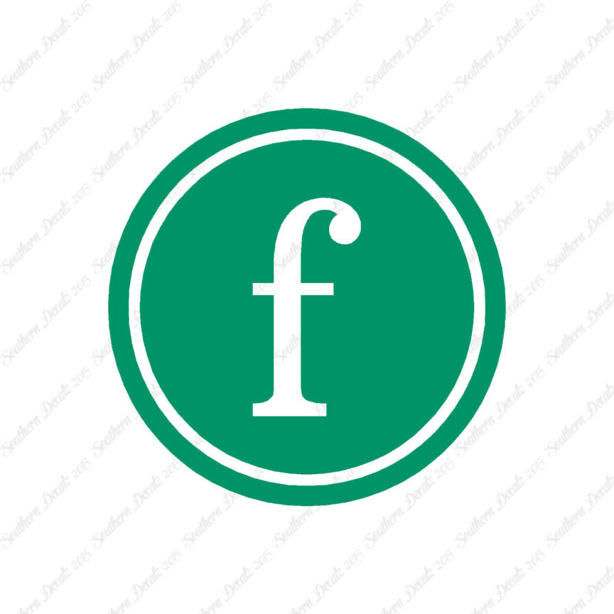 Typewriter Font F Initial
