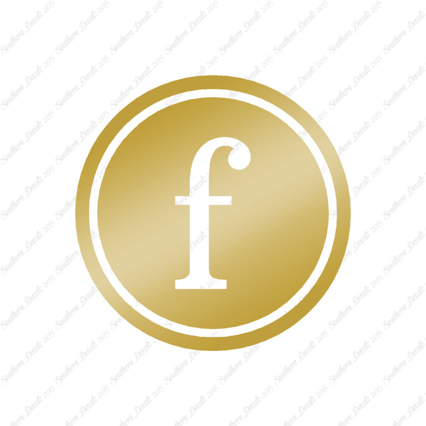 Typewriter Font F Initial