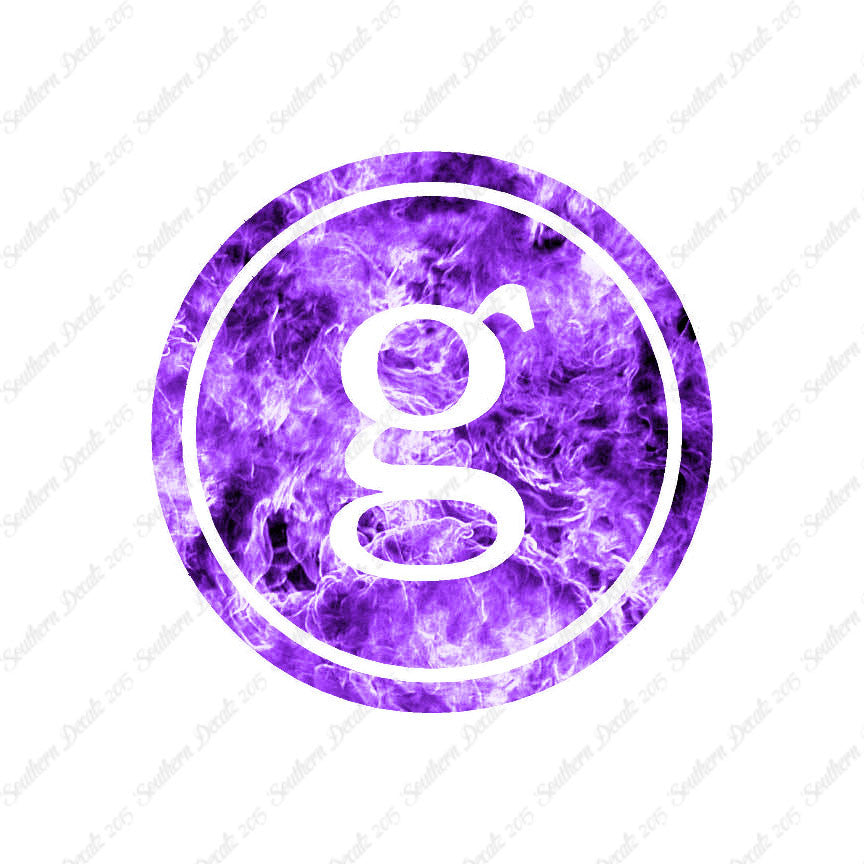 Typewriter Font G Initial