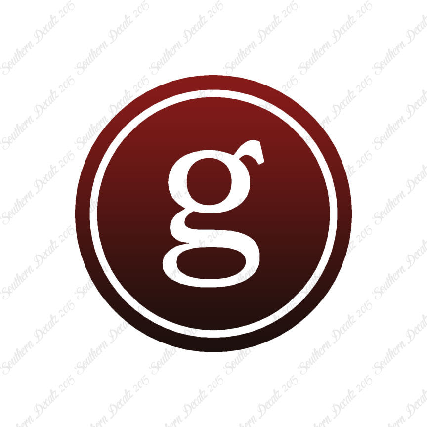 Typewriter Font G Initial