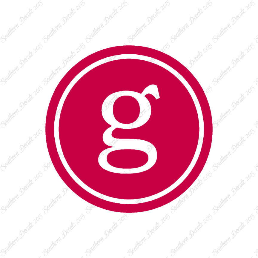 Typewriter Font G Initial