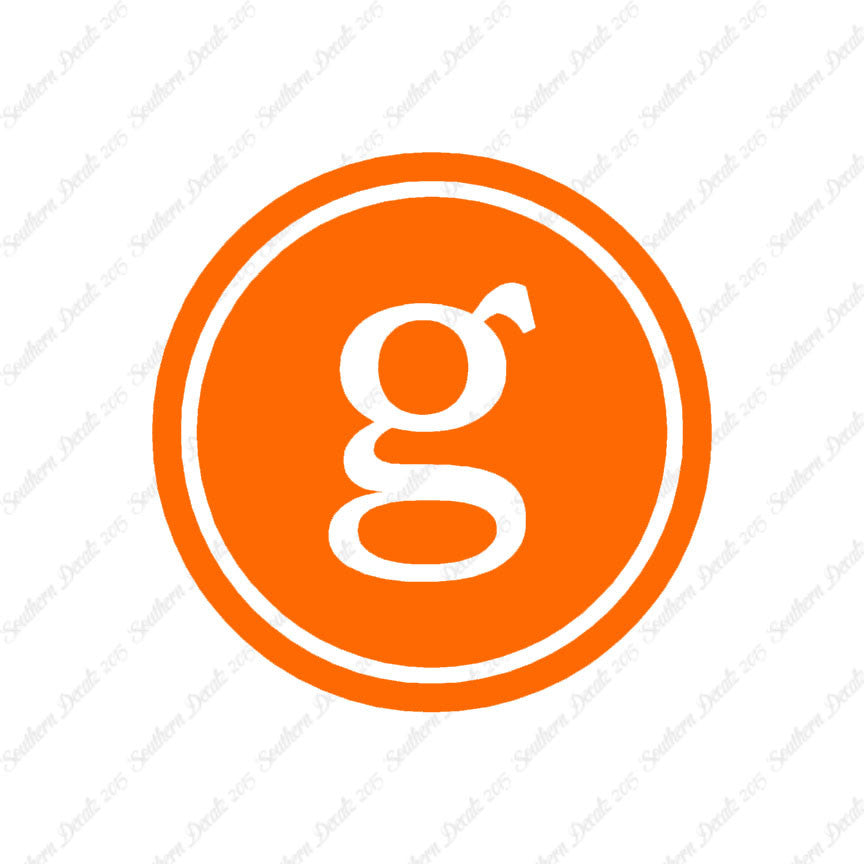 Typewriter Font G Initial
