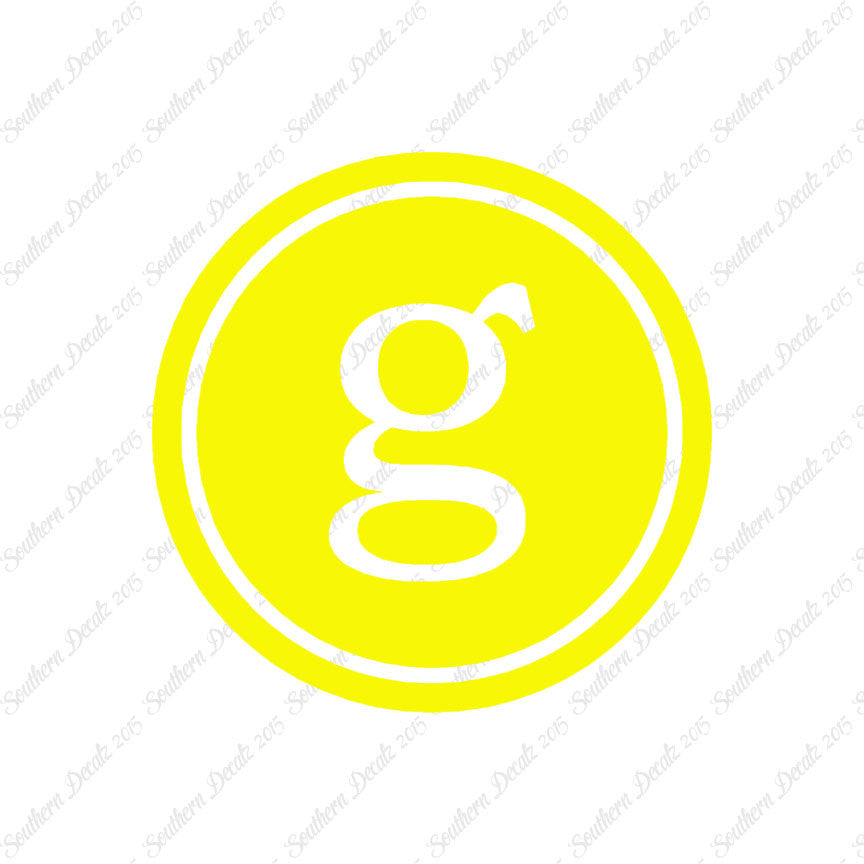Typewriter Font G Initial