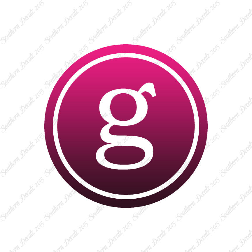 Typewriter Font G Initial