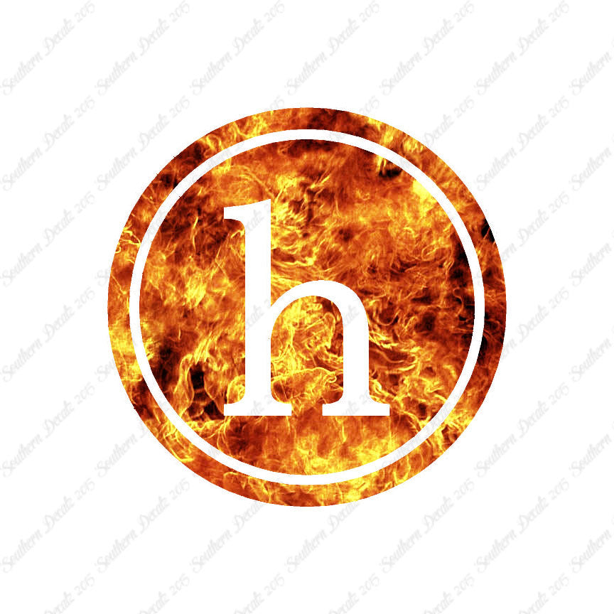 Typewriter Font H Initial