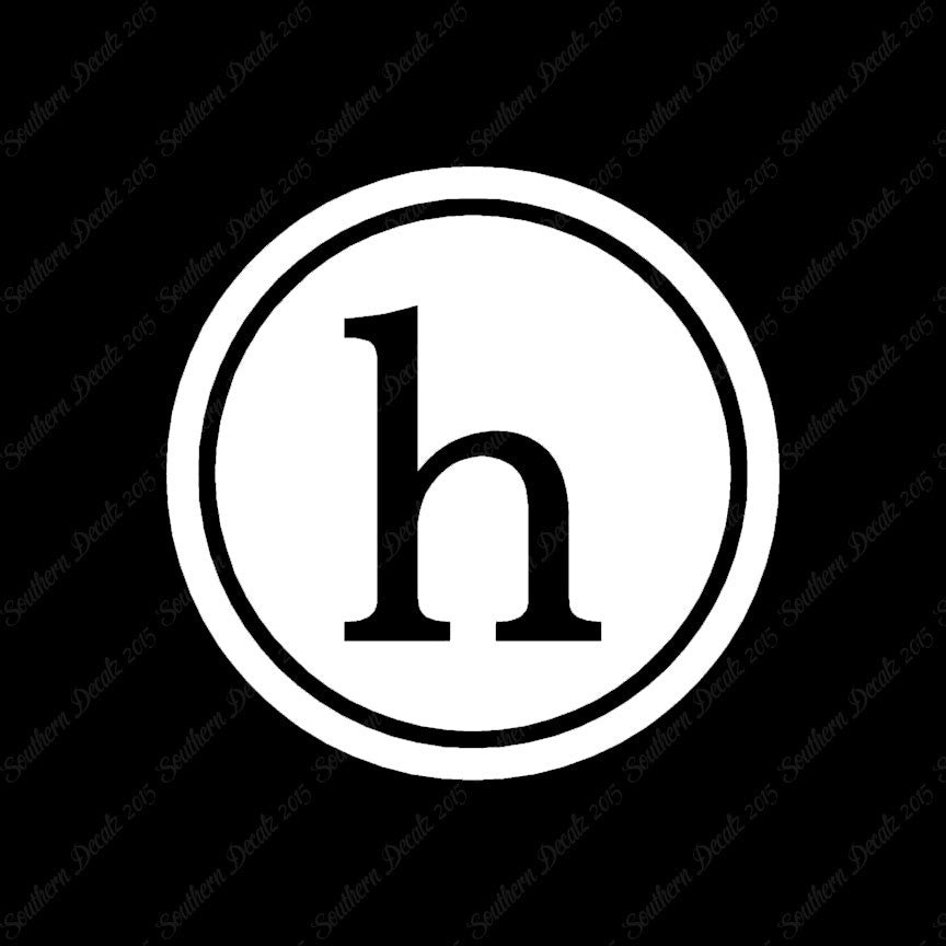 Typewriter Font H Initial