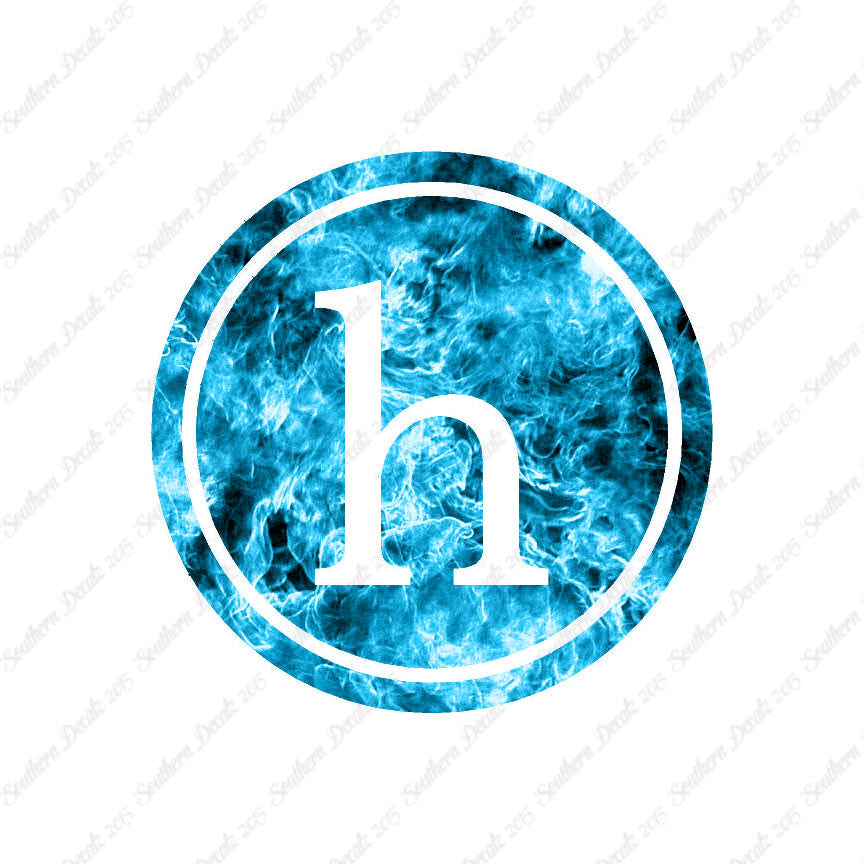 Typewriter Font H Initial