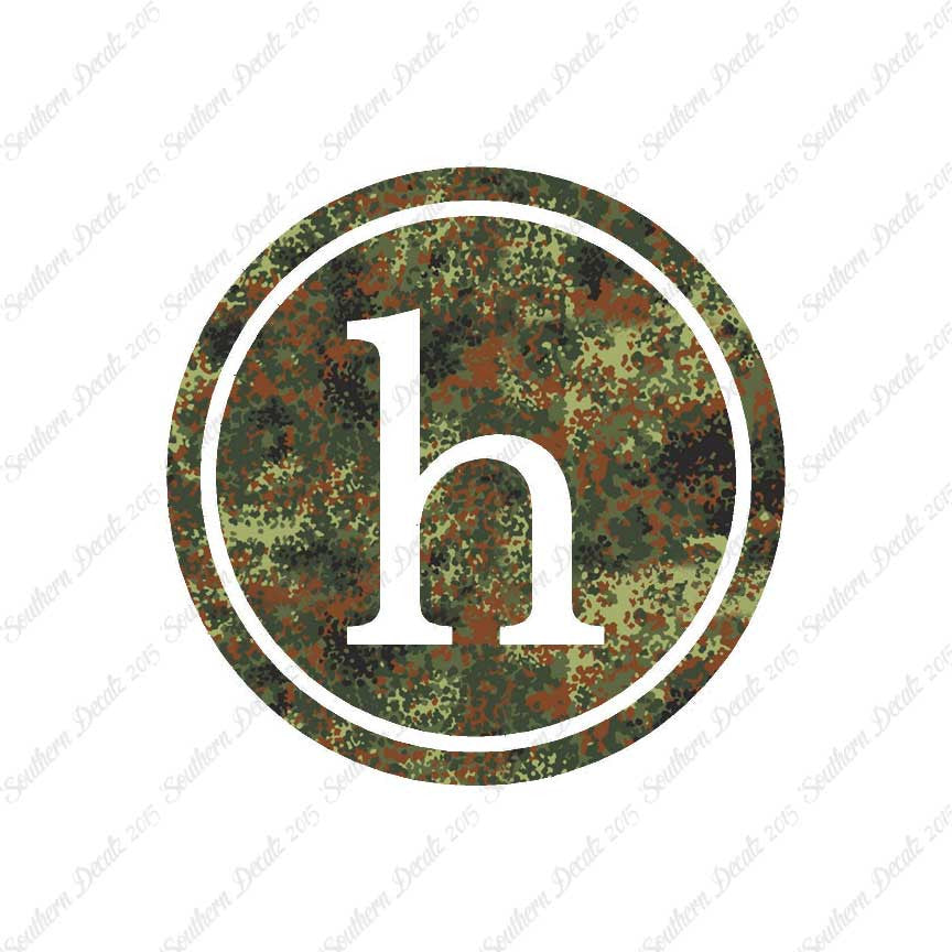 Typewriter Font H Initial