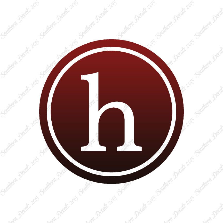 Typewriter Font H Initial