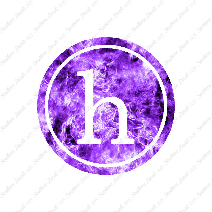 Typewriter Font H Initial