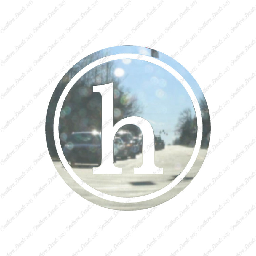 Typewriter Font H Initial
