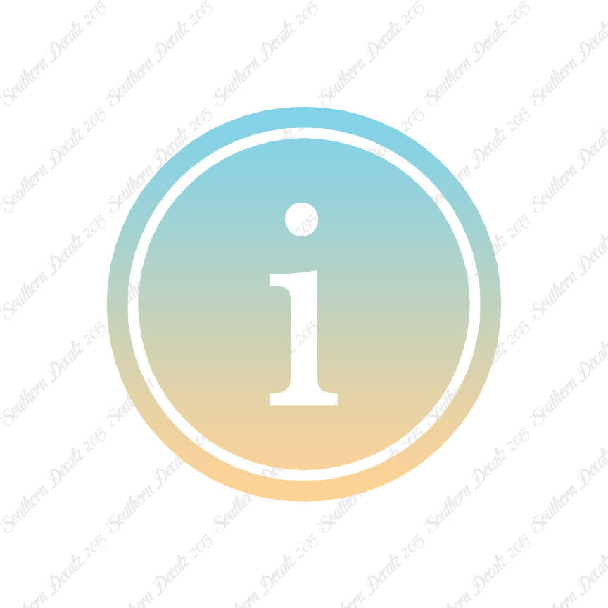 Typewriter Font I Initial