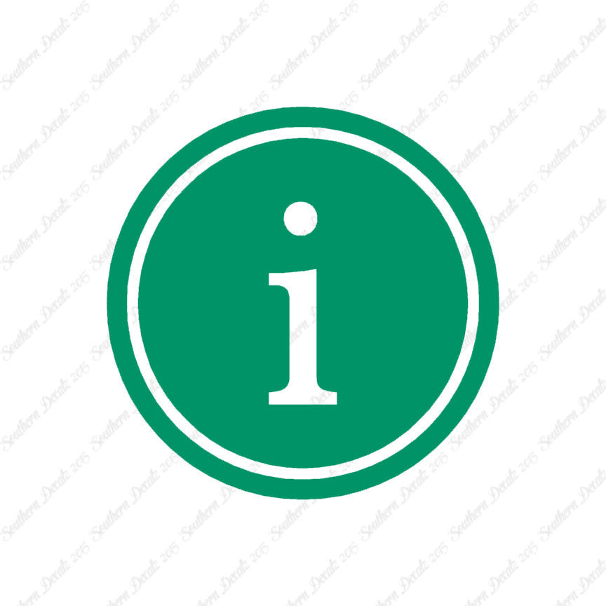 Typewriter Font I Initial