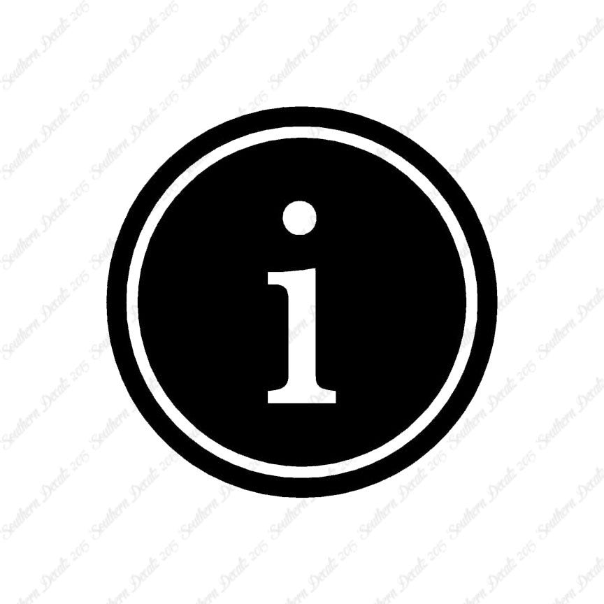Typewriter Font I Initial