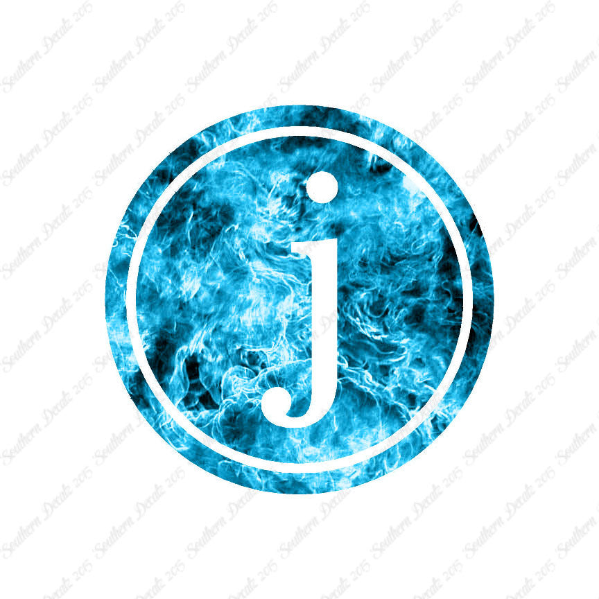 Typewriter Font J Initial