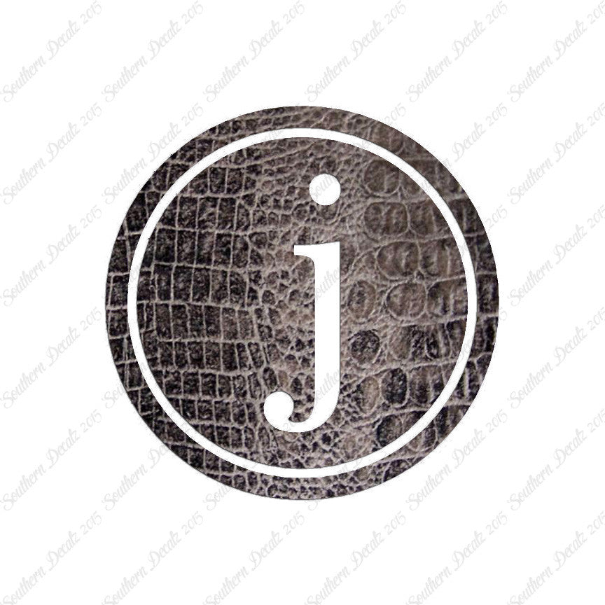 Typewriter Font J Initial