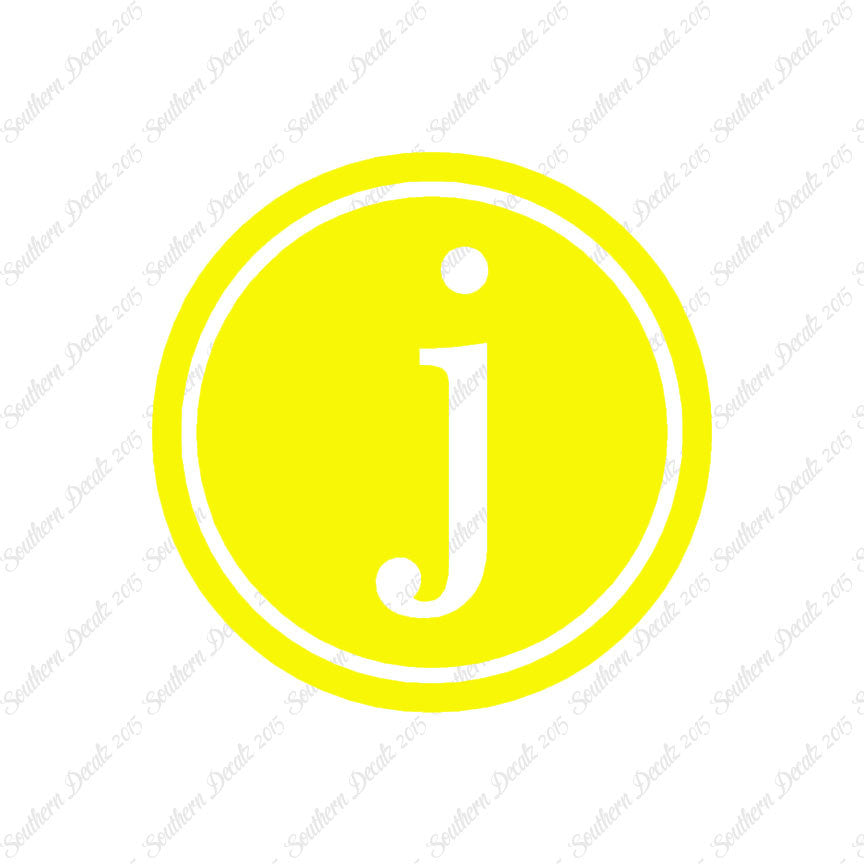 Typewriter Font J Initial