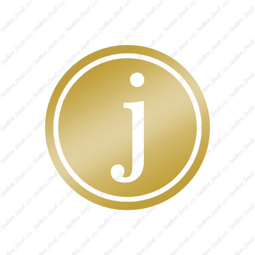 Typewriter Font J Initial