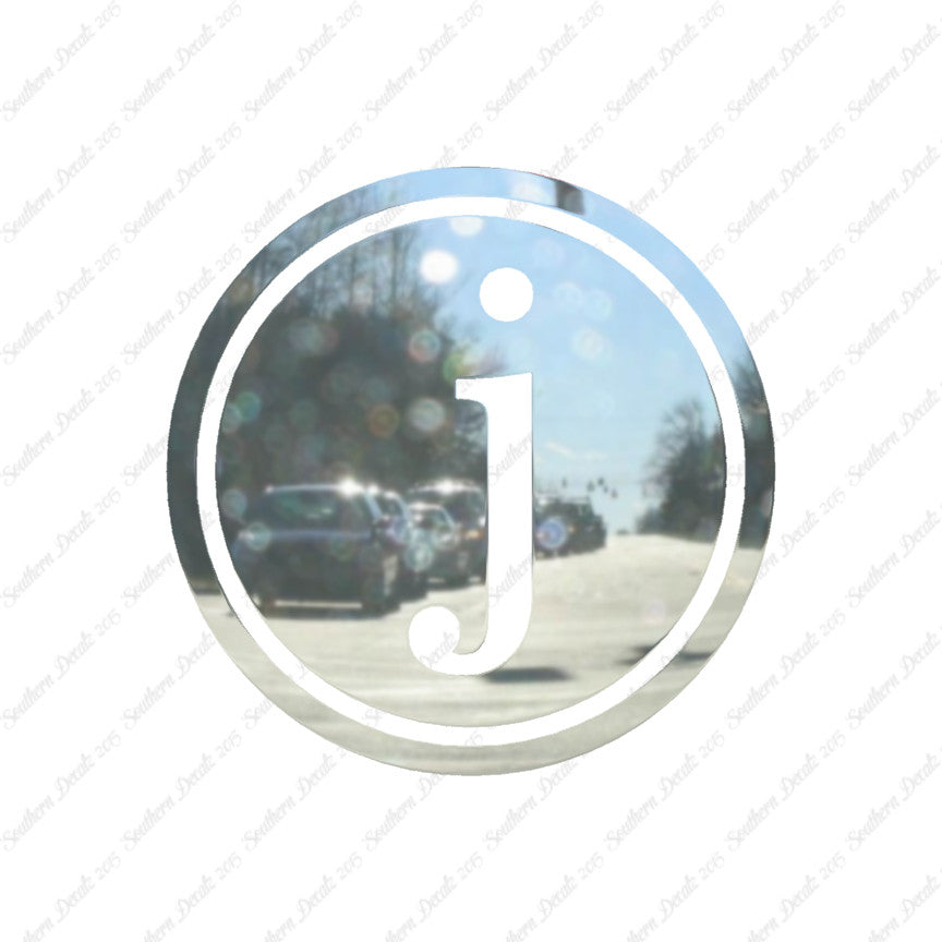 Typewriter Font J Initial