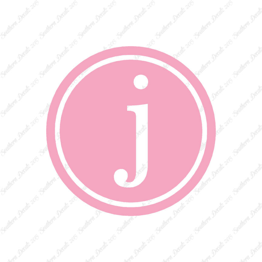 Typewriter Font J Initial