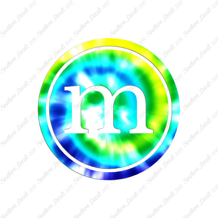 Typewriter Font M Initial