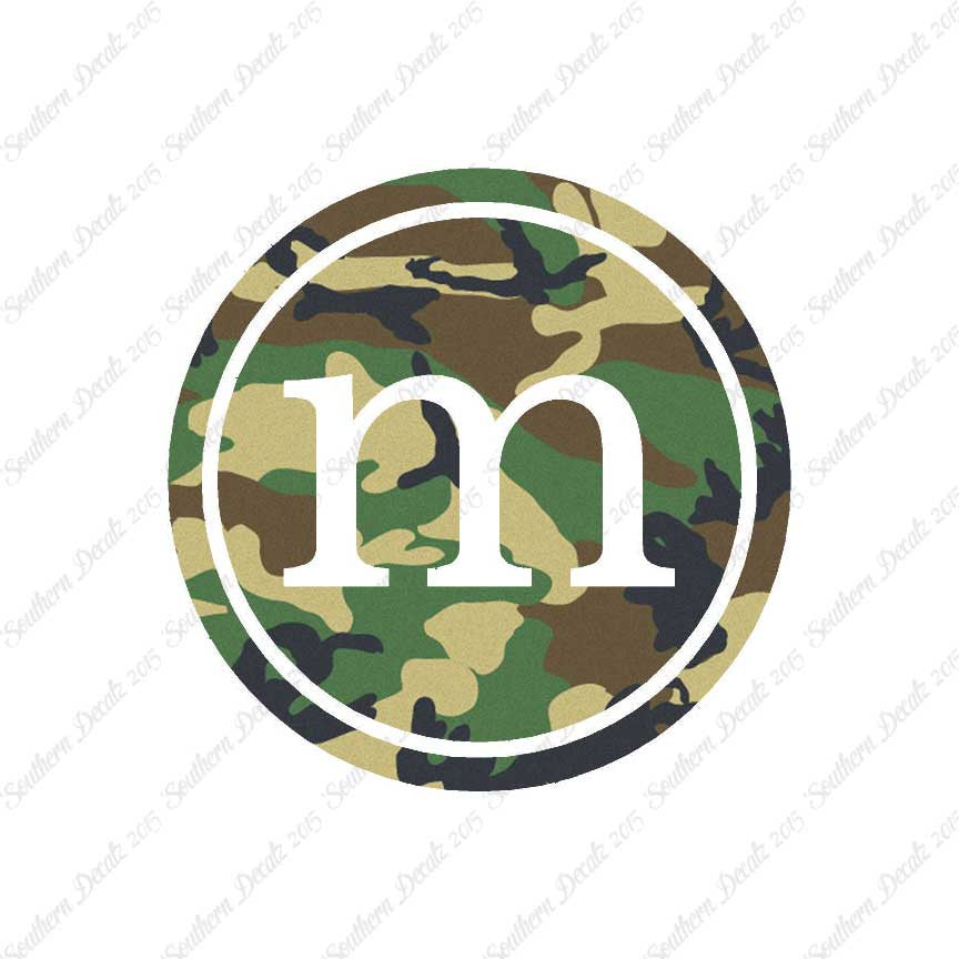 Typewriter Font M Initial
