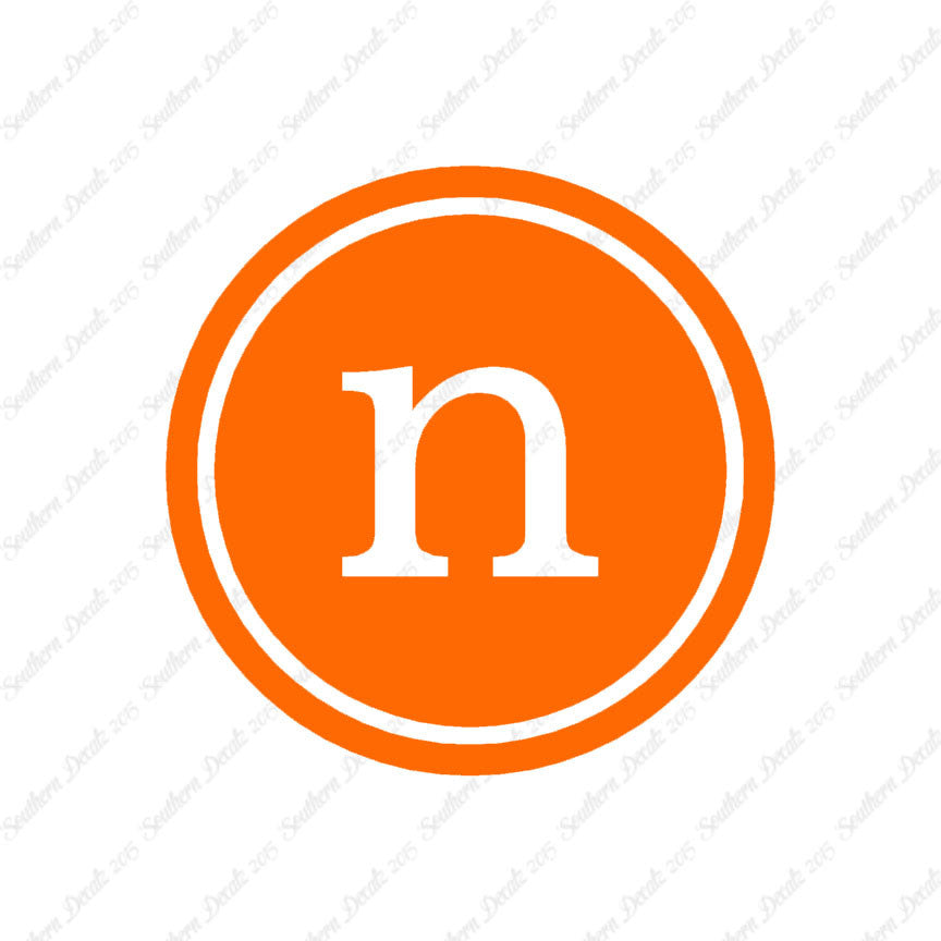 Typewriter Font N Initial