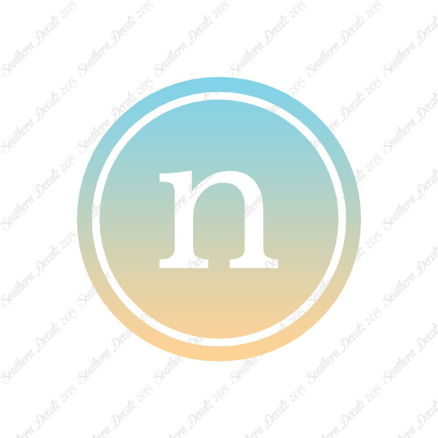 Typewriter Font N Initial
