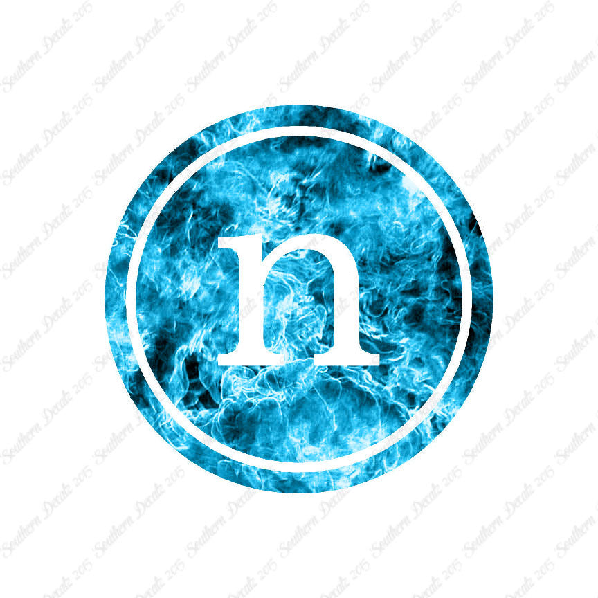 Typewriter Font N Initial