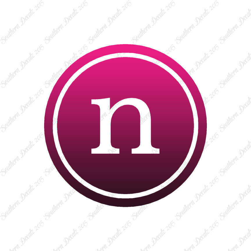 Typewriter Font N Initial