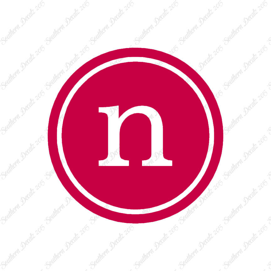 Typewriter Font N Initial