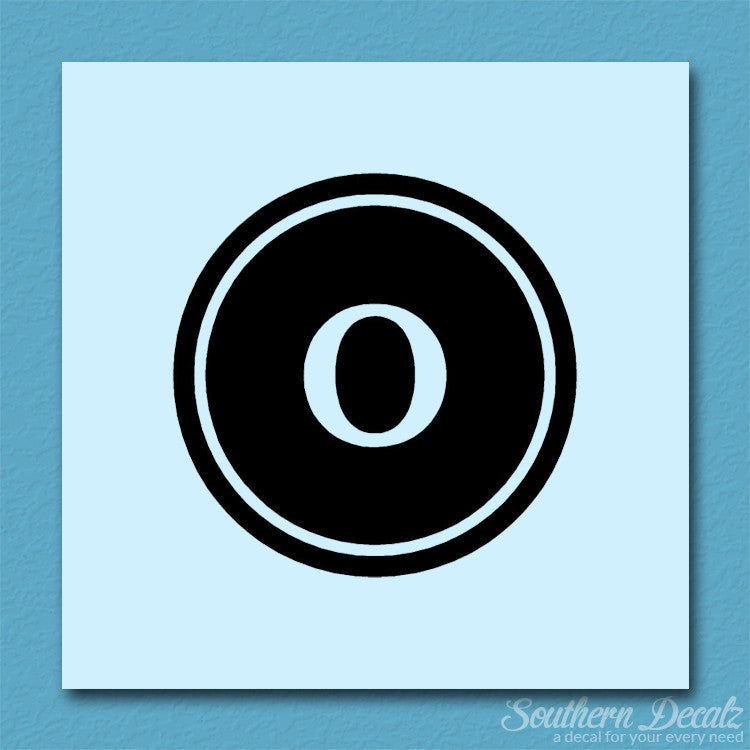 Typewriter Font O Initial