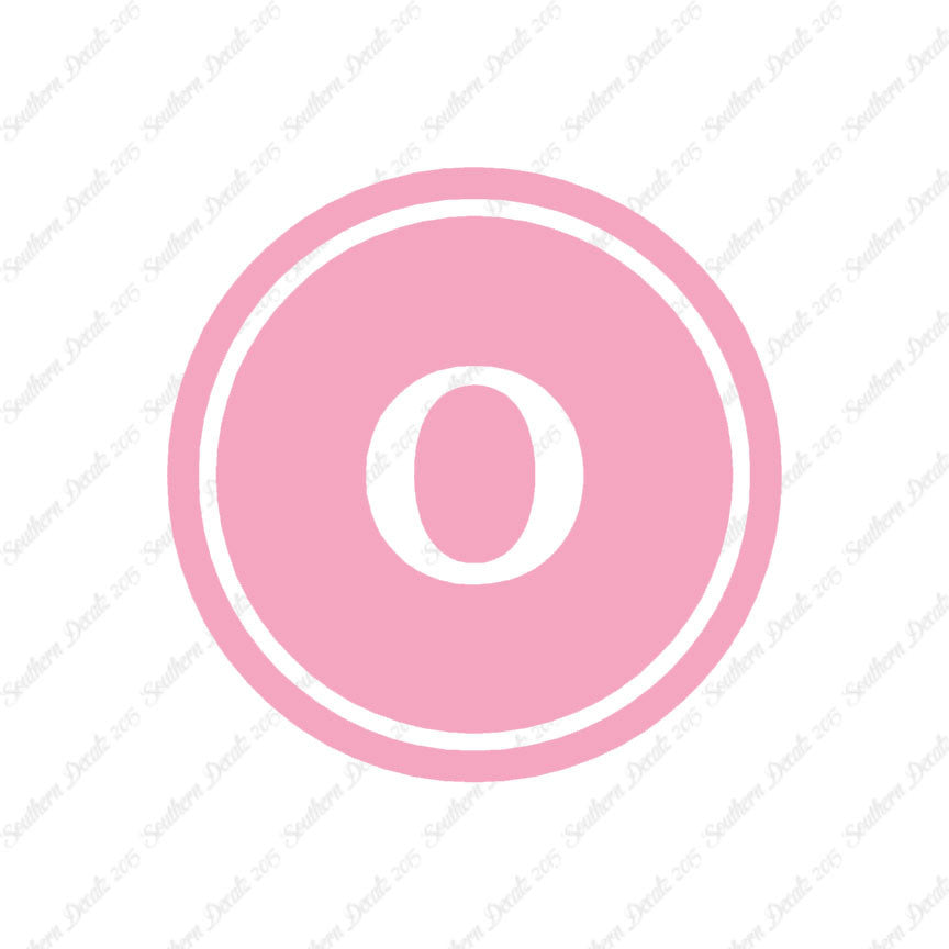 Typewriter Font O Initial