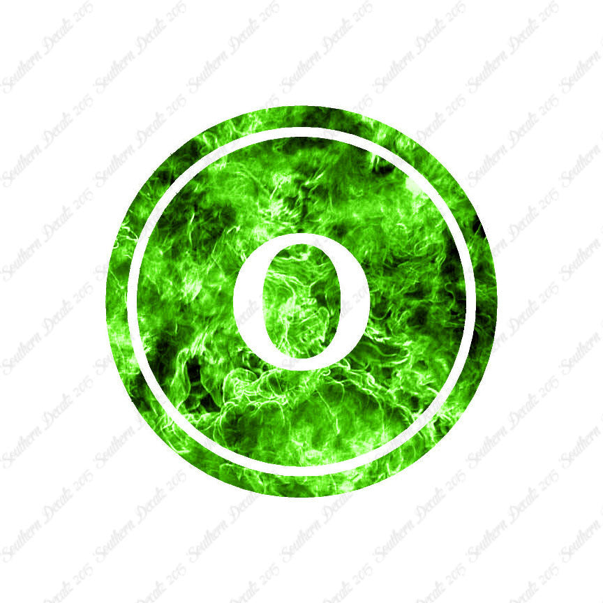 Typewriter Font O Initial