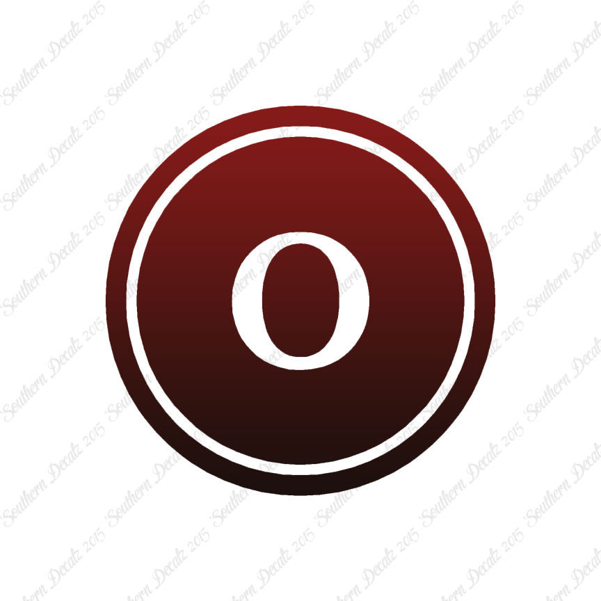 Typewriter Font O Initial