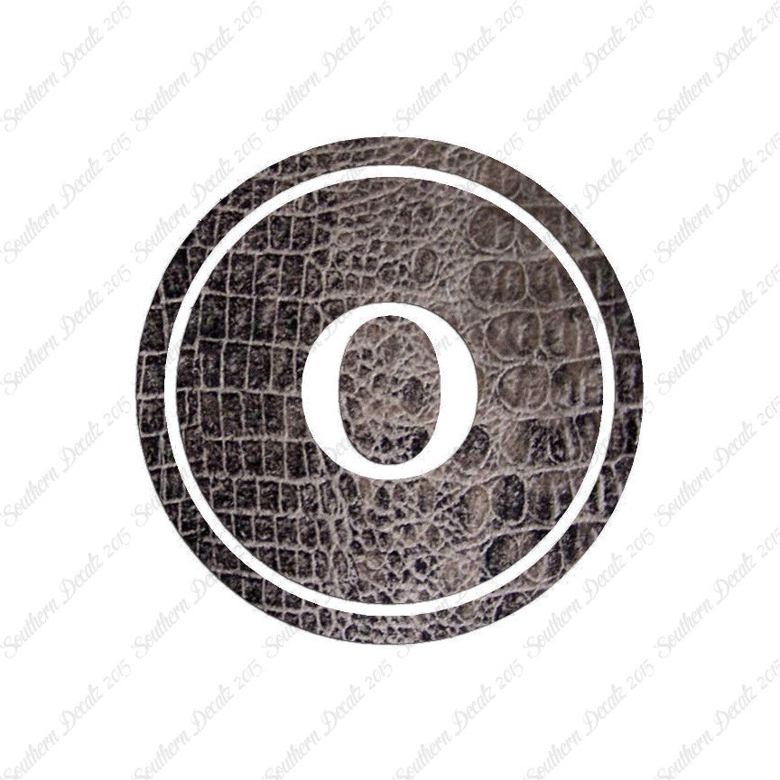 Typewriter Font O Initial